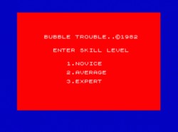 Bubble Trouble (1982)(Arcade Software)[a]